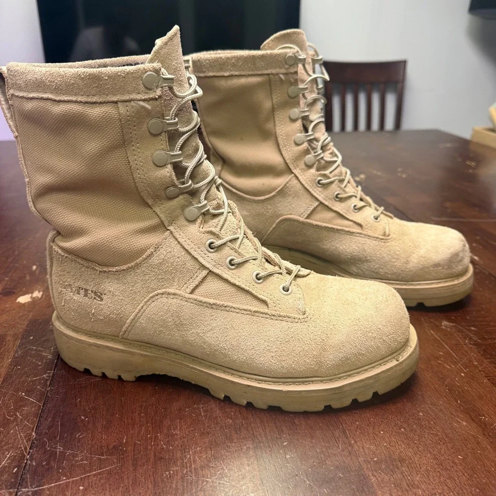 Bates Combat Boots Men 8 USMC Weather GORE-TEX Waterproof Tactical Temperature